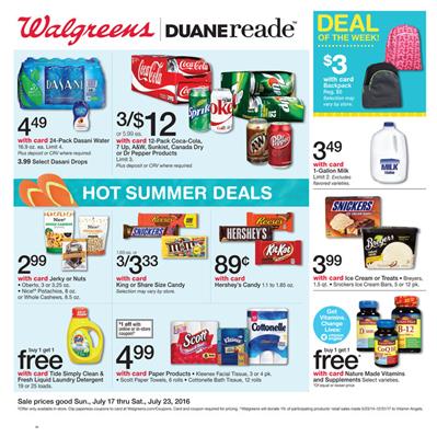 Walgreens Coupon Matchups 7/17 - 7/23 2016 | Walgreens Weekly Ad 1 Walgreens Weekly Ad Jul 17 - Jul 23 2016