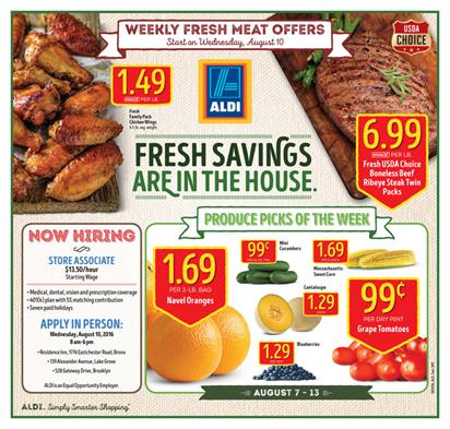ALDI Weekly Ad Aug 7 - 13 2016 1 ALDI Weekly Ad Aug 7 - 13 2016