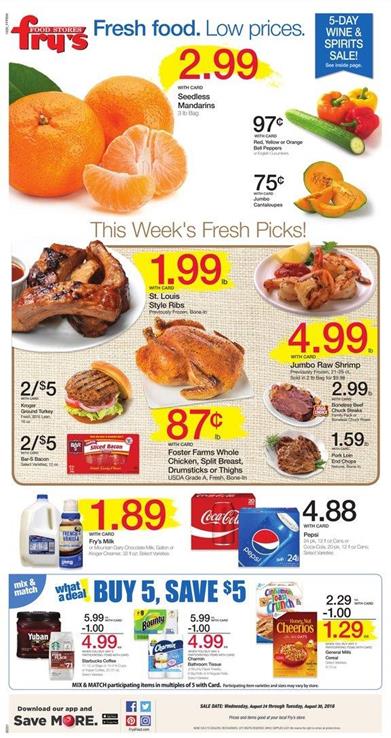 Fry's Weekly Ad Aug 24 - Aug 30 2016 1 Fry's Weekly Ad Aug 24 - Aug 30 2016