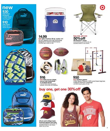 Target Ad Aug 7 - 13 Backpacks 1 Target Ad Aug 7 - 13 Backpacks