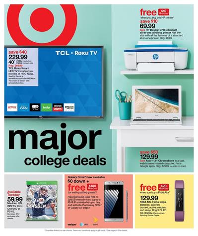 Target Weekly Ad Aug 21 - 27, 2016 Deals 1 Target Weekly Ad Aug 21 - 27, 2016 Deals