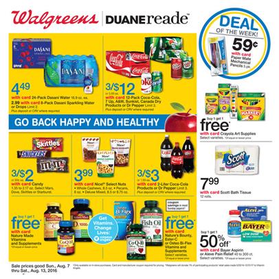 Walgreens Weekly Ad Aug 7 - 13 2016 1 Walgreens Weekly Ad Aug 7 - 13 2016
