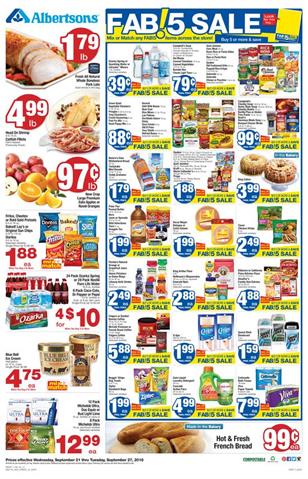 Albertsons Weekly Ad September 21 - 27 2016 1 Albertsons Weekly Ad September 21 - 27 2016