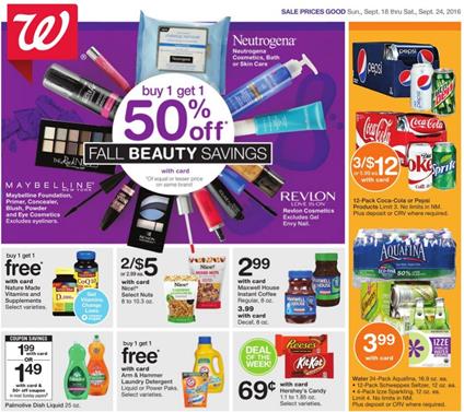 Walgreens Weekly Ad September 18 - 24 2016 1 Walgreens Weekly Ad September 18 2016
