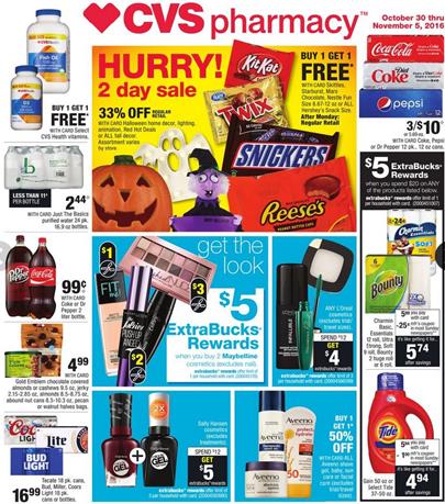 CVS Weekly Ad Oct 30 - Nov 5 2016 1 CVS Weekly Ad Oct 30 - Nov 5 2016