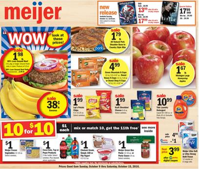 Meijer Weekly Ad Oct 9 - 11 2016 1 Meijer Weekly Ad Oct 9 - 11 2016