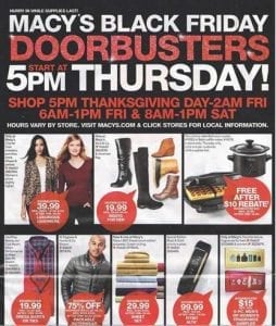 Macy's Black Friday Ad 2016