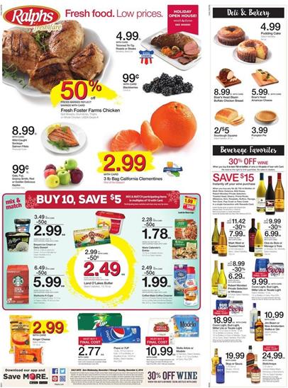 Ralphs Weekly Ad Nov 2 - 8 2016