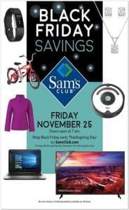 Sam's Club Black Friday Ad 2016
