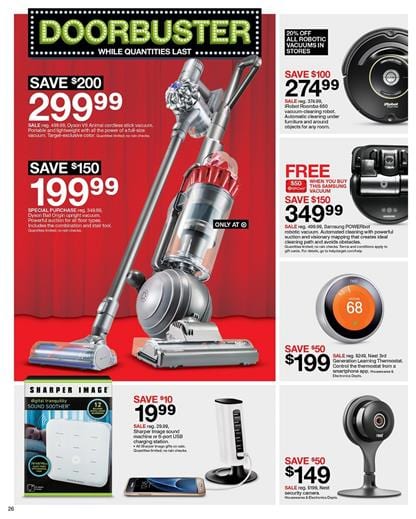Target Black Friday Ad 2016 Doorbusters 4 Target Black Friday Ad 2016 Home Appliances