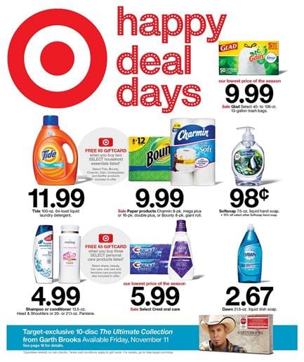 Target Weekly Ad November 6 - 12 2016 1 Target Weekly Ad November 6 - 12 2016