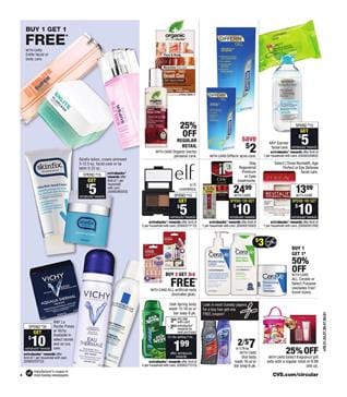 CVS Weekly Ad Beauty Deals Jan 8 - 14 2017