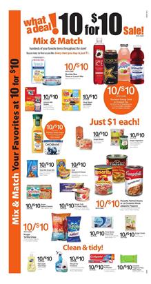10 for $10 Sale Kroger Ad Feb 15 - 21 2017