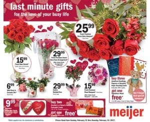 Meijer Valentine's Day Ad 2017 1 Meijer Ad Valentine's Day Feb 12 pg 1
