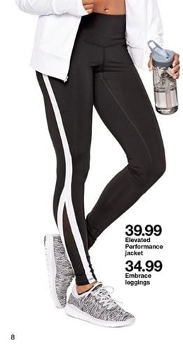 Target Ad Active Wear Feb 5 - 11 2017 leggings