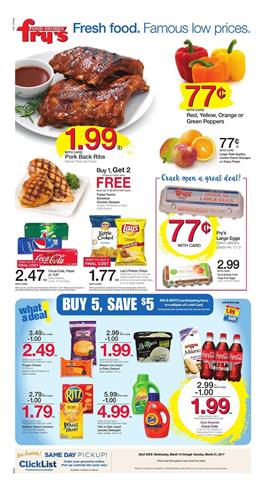 Fry's Weekly Ad Deals Mar 15 - 21 2017