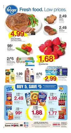 Kroger Weekly Ad Deals Mar 8 - 14 2017