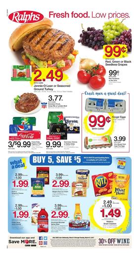 Ralphs Weekly Ad Deals Mar 15 - 21 2017
