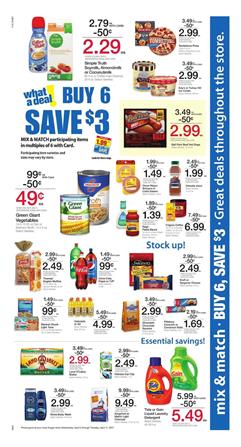 Kroger Ad Mix and Match Sale April 5 - 11 2017