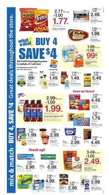 Kroger Buy 4 Save $4 Deals May 2 2017