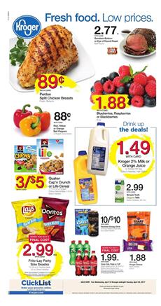 Kroger Weekly Ad Deals April 19 - 25 2017