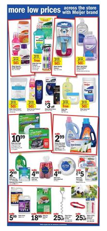 Meijer Ad Household Deals April 16 - 22 2017