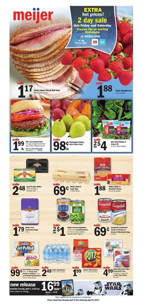 Meijer Weekly Ad Deals Apr 2 - 8 2017