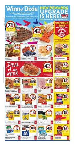Winn Dixie Weekly Ad Deals April 19 - 25 2017