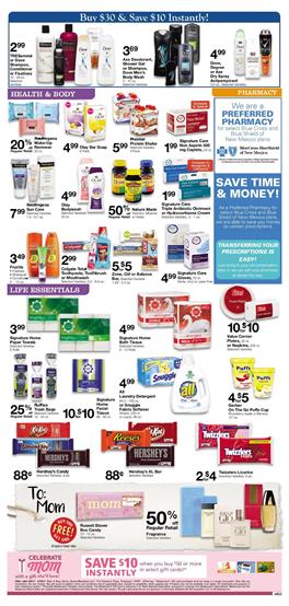 Albertsons Ad Non-Food Deals May 10 - 16 2017