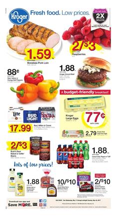 Kroger Weekly Ad Grocery May 17 - 23 2017