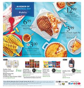 Publix Weekly Ad Deals May 24 - 30 2017