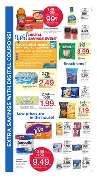 Kroger Ad Digital Savings Event July 12 - 18 2017