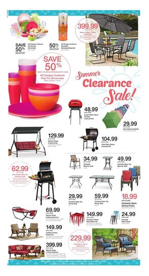 Kroger Outdoor Furniture Summer Sale July 5 - 11 2017