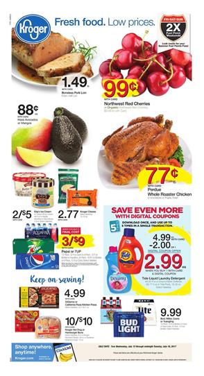 Kroger Weekly Ad Deals July 12 - 18 2017
