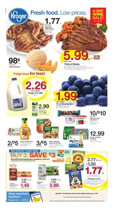 Kroger Weekly Ad Digital Savings Jul 5 - 11 2017