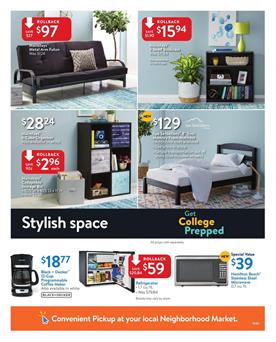 Mainstays Metal Arm Futon $97 at Walmart