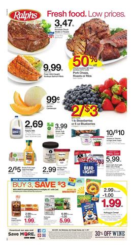Ralphs Ad Digital Savings July 5 - 11 2017