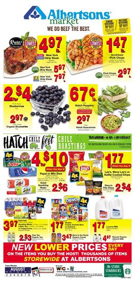 Albertsons Weekly Ad Deals August 2 - 8 2017