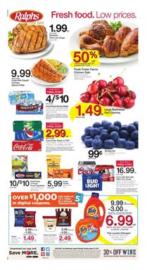 Ralphs Weekly Ad Food August 9 - 15 2017