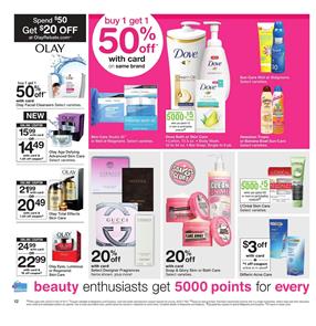 Walgrens Ad Cosmetics Aug 13 - 19 2017