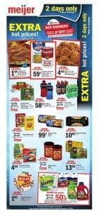 Meijer 2 Day Sale Ad Sep 15 - 16 2017 1