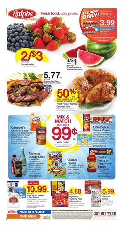 Ralphs Weekly Ad Deals Sep 6 - 12 2017