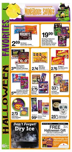 Albertsons Weekly Ad Halloween October 25 - 31, 2017