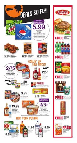 Ralphs Weekly Ad Halloween Oct 25 - 31, 2017