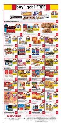 Winn Dixie Ad BOGO Deals October 18 - 24, 2017