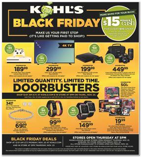 Kohl's Black Friday Ad 2017