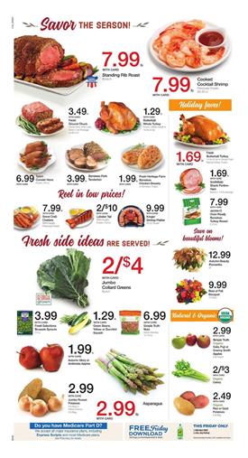 Kroger Weekly Ad Food Ideas Nov 15 - 23, 2017