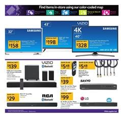 Walmart Black Friday Ad TVs 2017