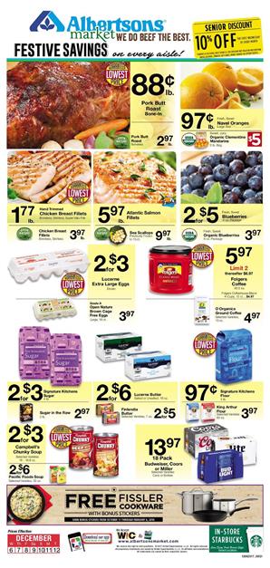Albertsons Weekly Ad Deals December 10 - 16, 2017