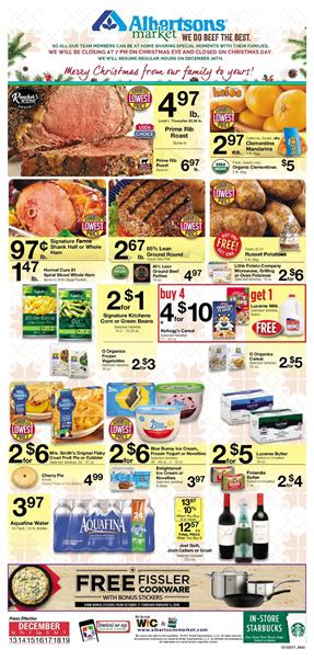 Albertsons Weekly Ad Deals December 13 - 19, 2017